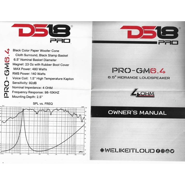 DS18 PRO-GM6.4 6.5