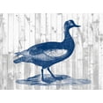 thumbnail image 2 of Goldberger, Jennifer 24x19 Black Ornate Wood Framed with Double Matting Museum Art Print Titled - Woodgrain Fowl IV, 2 of 4