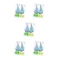 thumbnail image 1 of Inteprter Flores secas prensadas, decoraciones florales mixtas, hermosos accesorios DIY, decoración artística para tarjetas de boda, kit de juego de flores azules 5piezas, 1 of 6