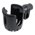 thumbnail image 2 of Portavasos universal para cochecito - Abrazadera que adaptaciónción a cualquier , , sil de ruedas - El portavasos adaptaciónción a Negro DYNWAVEMX Portabotellas para cochecito, 2 of 8