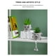thumbnail image 5 of Advancent Planta en maceta pequeña suculenta simulada - Maceta de cemento con textura realista que hace que todo sea suculento falso Decoración del hogar lindo cerdo02, 5 of 6
