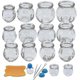 thumbnail image 1 of Cupping Therapy Sets,14 Cups Thick Chinese Acupoint Glass Cupping Therapy Set For Professionals,for Massage Back And Relieve Fatigue-HYJ, 1 of 5