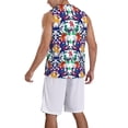 thumbnail image 2 of Sikiie Starfish And Turtle Basketball Jersey Reversible Men's Mesh Athletic Sports Shirts Training Practice S-4XLXX-Large, 2 of 6