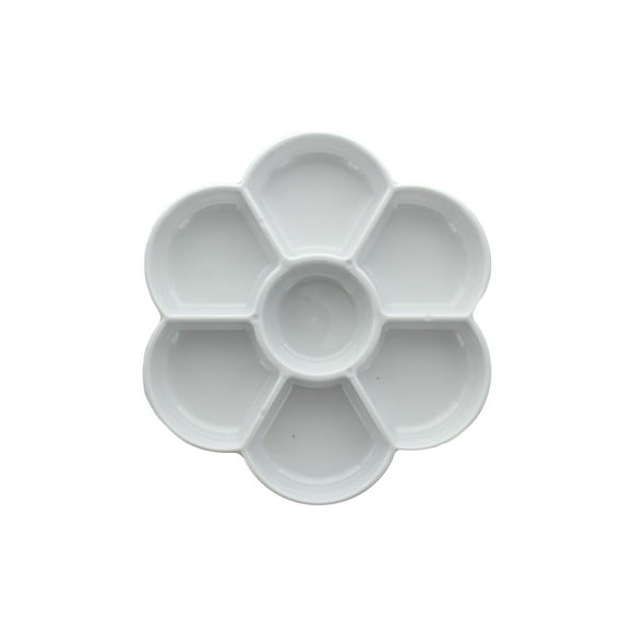 Art Advantage Plastic Flower Palette 7 Well