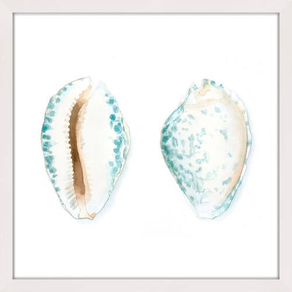Marmont Hill "Watercolor Shells VI" Framed Painting Print