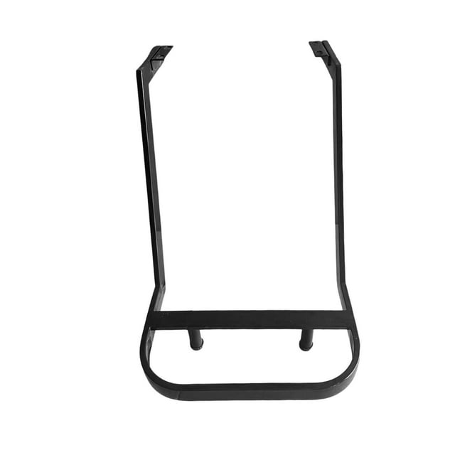 Reposapiés de salón Yuyangstore acero inoxidable negro