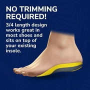 Dr. Scholl’s® Custom Fit® Foot Orthotics 3/4 Length Inserts, CF 120, All-Day Pain Relief for Feet