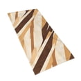 thumbnail image 3 of Polyester Long Towel Multi-Size Water Absorption Good Bright Fluffy Soft For Bathroom Swimming Pool Beach Outdoor Travel Tan Geometric Lines_4, 3 of 8
