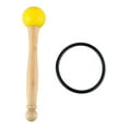 thumbnail image 1 of Percussion Stick, Fine Workmanship  Bowl Mallet Wood Handle Lightweight Clear Beautiful Sound  For Replacement, 1 of 7