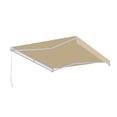 thumbnail image 4 of ALEKO 12' x 10' Sand Manual Retractable Patio Awning Sunshade, 4 of 6