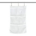 thumbnail image 4 of Mesh Hanging Shower Caddy Organizer | Quick-Dry Bathroom Storage Bag with Deep Pockets | Portable Shower Organizer for Shampoo, Soap & Bath Toys | RV, Cruise, College Dorm & Home Use, 4 of 4