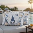 thumbnail image 5 of Outdoor Pillow Covers Ocean Dwarf Shell Starfish Nautical Anchor Waterproof Pillow Cases 20x12 Set of 2, Leaves Branch Throw Pillow Cover Pillowcase for Patio Balcony Couch Garden, 5 of 9