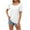 White, variant on Viikei Women's Tops Short Sleeves Plus Size Loose Fit Lightweight Comfy Shirt for Ladies Women's Fashion Casual Solid Color Short Sleeve V-Neck Blouses Shirts