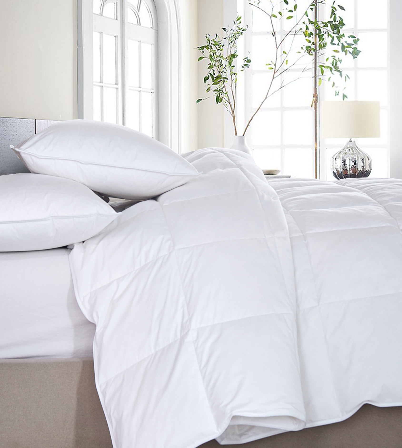 FeatherLoft™ All Season Goose Feather Down Comforter by Down Home