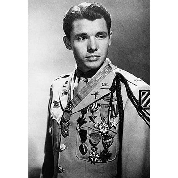 Iconic Arts Laminated 15x22 Poster: James Dean - Audie Murphy