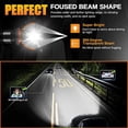 thumbnail image 4 of For 2006 2007 2008 2009 2010 Hummer H3 Headlight Bulbs, 9008/H13 + 9005 Fog, 4 of 5