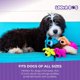 thumbnail image 3 of Juguete de Peluche Loofa Dog 12 Pulgadas Multicolor, 3 of 8