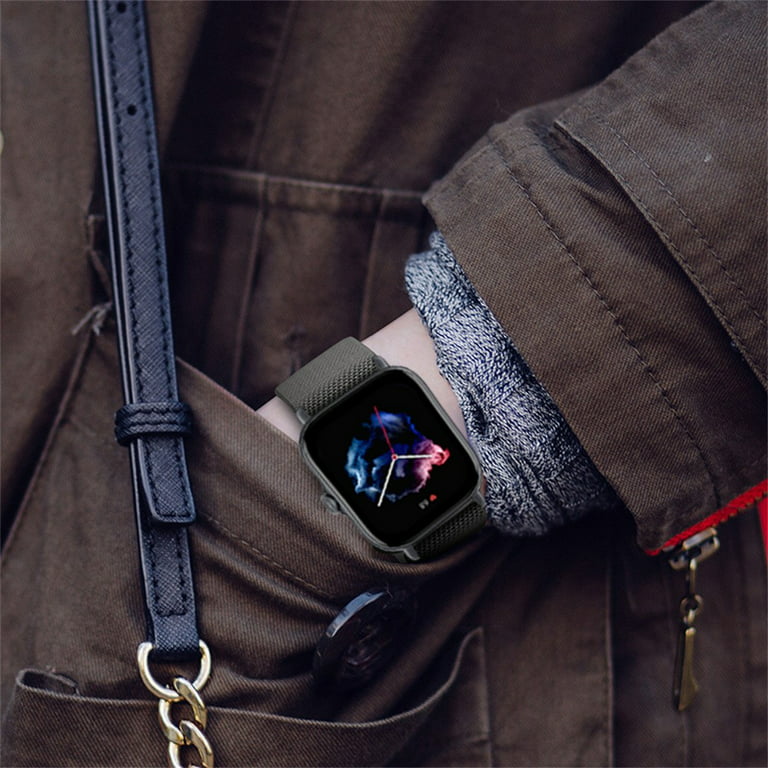 For Amazfit GTS 4 mini Genuine Leather Watchband for Amazfit GTS 3 2 mini  Wristband Belt