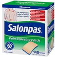 thumbnail image 3 of Salonpas Temporary Pain Relieving Patchs, 140 Count, 2 Pack, 3 of 4