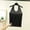 Black, variant on Women's Casual Modal Halter Neck Sleeveless Top Pullover Solid Color Loungewear Tank Layering Blouse Pink