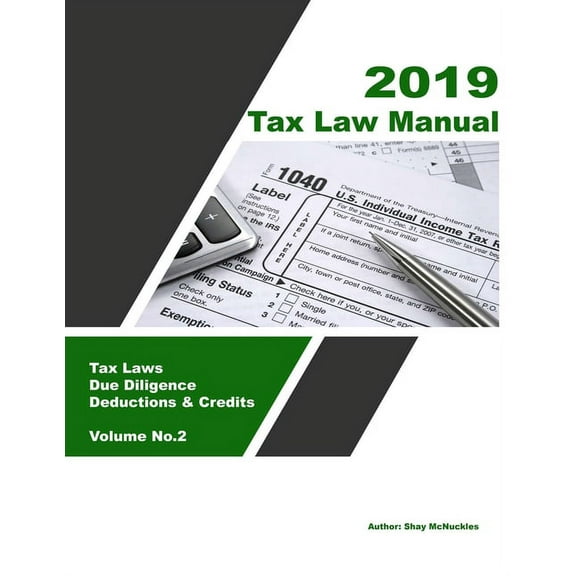 Tax Law Manual 2019, (Paperback)