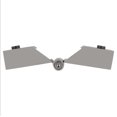 thumbnail image 3 of CRL S0GC91SC Satin Chrome Adjustable "Sleeve Over" Glass Clamp, 3 of 7