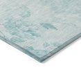 thumbnail image 4 of Addison Rugs Chantille Indoor/Outdoor Transitional Floral Aqua Washable Round Rug, 8' x 8', 4 of 6