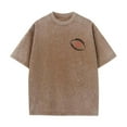 thumbnail image 4 of Mens Big and Tall Oversized T-Shirt Vintage Casual Loose Short Sleeve Shirt Baggy Washed Unisex Tee Tops Streetwear, 4 of 4