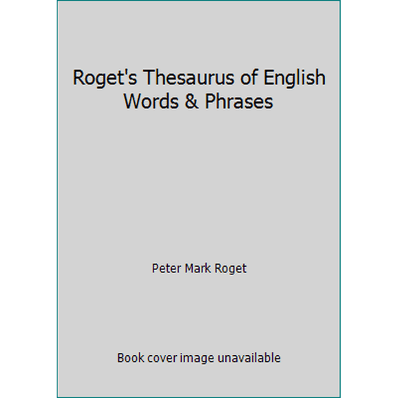 Pre-Owned Roget's Thesaurus of English Words & Phrases (Hardcover) 0517035529 9780517035528