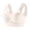 Beige, variant on Womens Plus Size Bras Seamless Wireless Push Up Bras Light Comfy Daily Bras Underwear