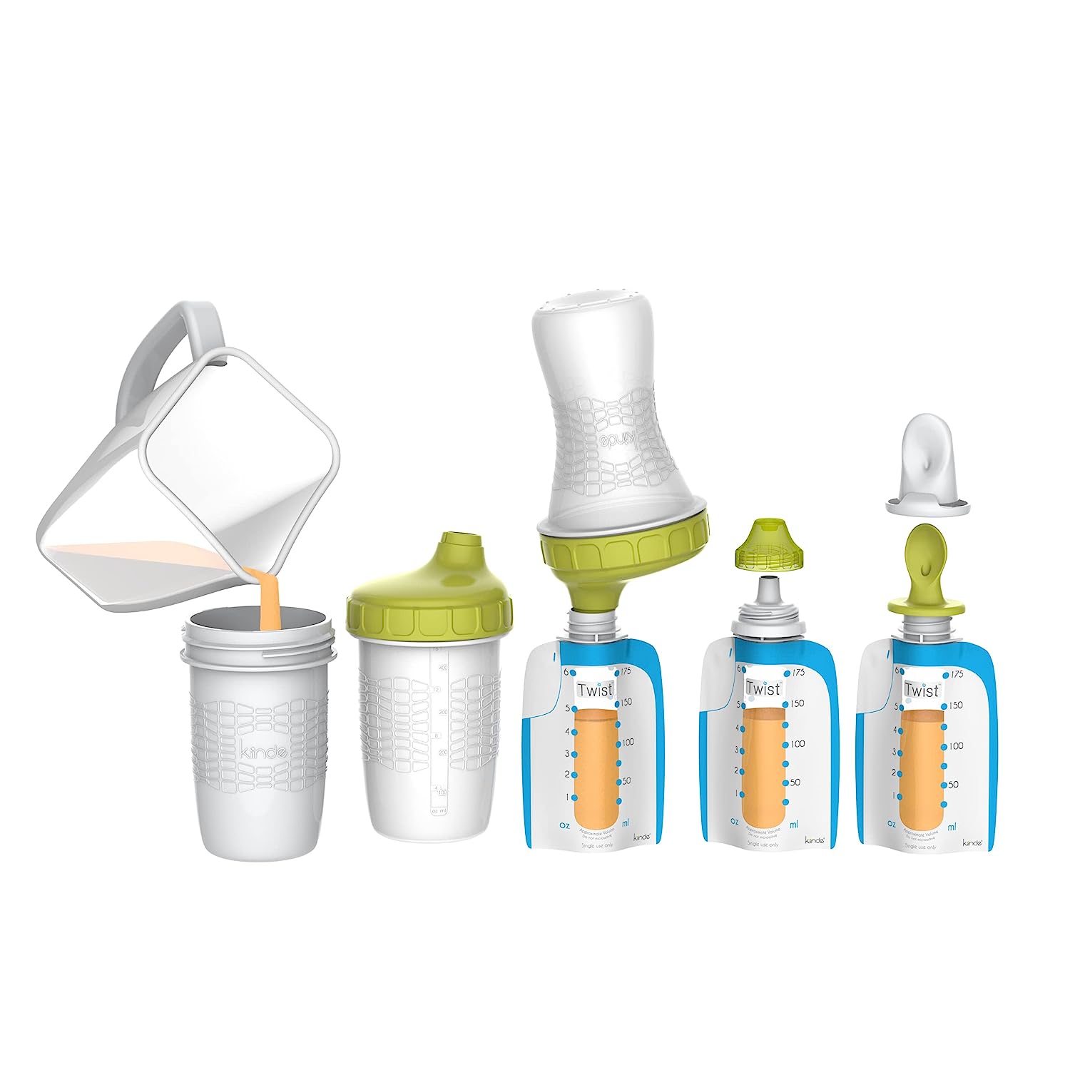 Kiinde Foodii Baby Food Maker System with Reusable Pouches photo 1