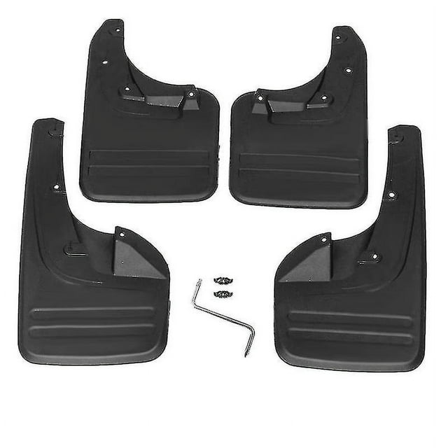 XL Blue and black Paquete de 4 guardabarros guardabarros compatibles con Toyota Hilux Vigo