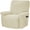 Beige, variant on AIGIA Stretch Recliner Chair Covers 4-Piece Soft Sofa Cover 1 Seat Couch Cover Jacquard Recliner Slipcover with Pocket