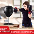 thumbnail image 2 of Pelota de boxeo para niños y adultos, pelota de entrenamiento de reflejos de velocidad para Muay Thai, regalos divertidos Hugtrwg  Para estrenar, 2 of 9