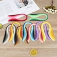 thumbnail image 2 of 100Pcs/set Paper Quilling Strips Set 3mm 39cm Paper For Craft DIY Quilling Tool, 2 of 8