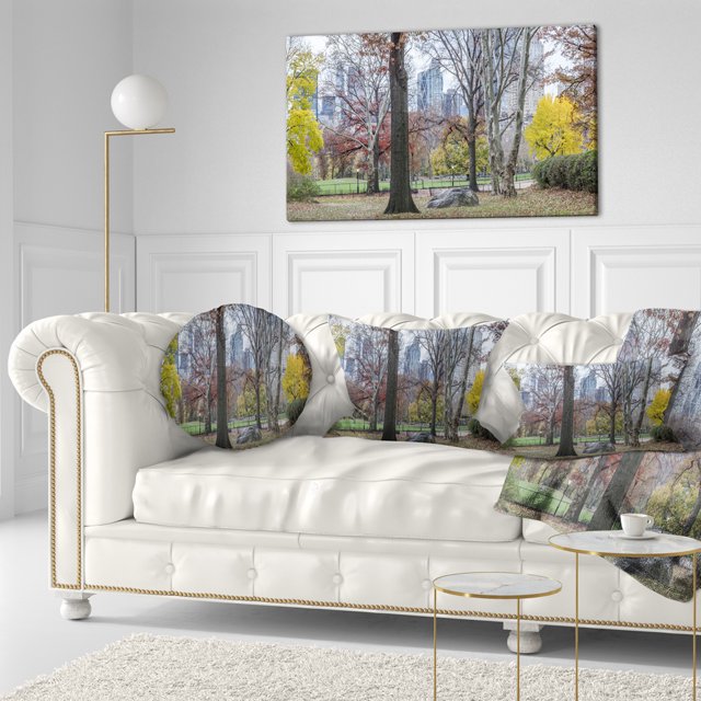 Central Park New York City en Automne - Impression sur Toile Paysage
