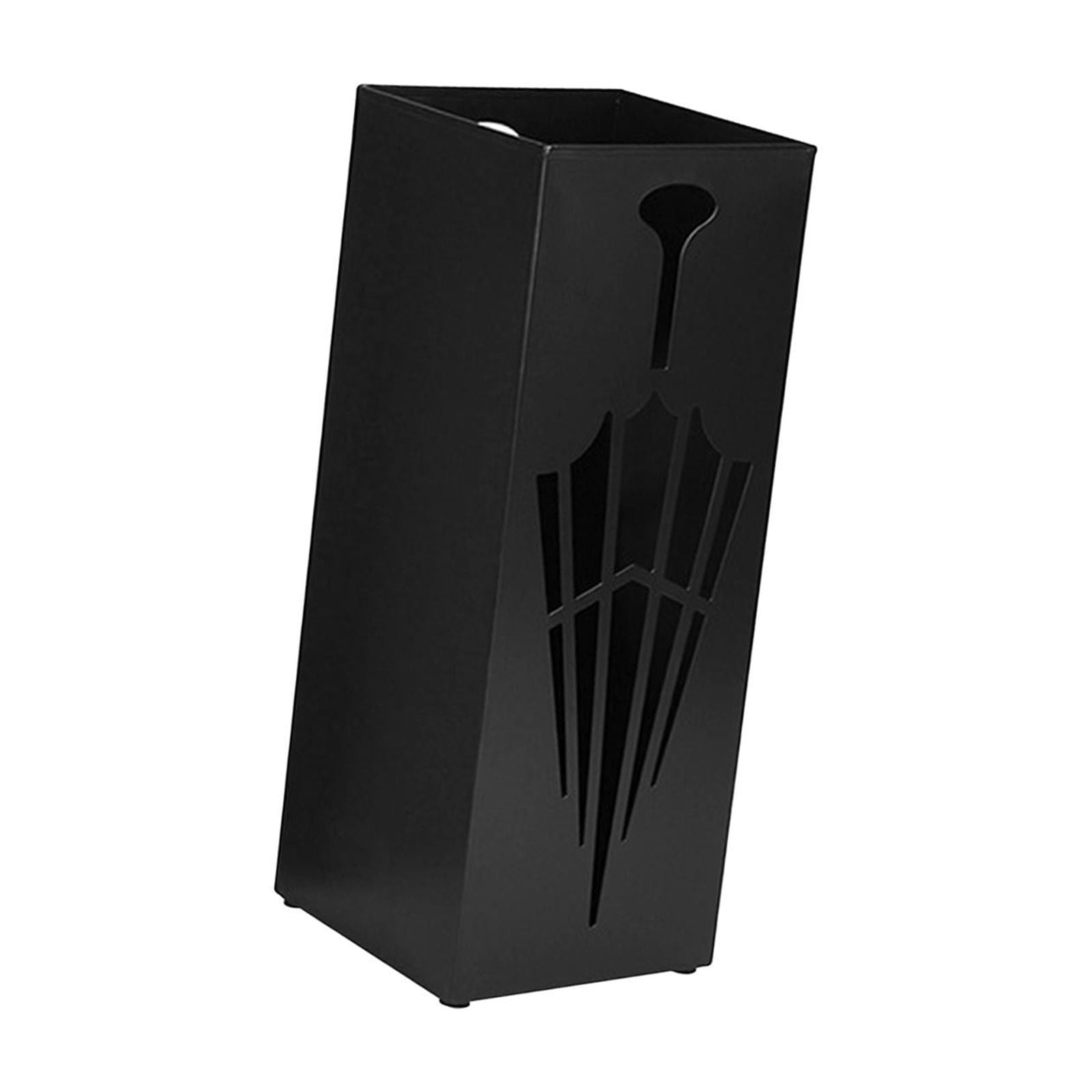 Fancyes Umbrella Holder Convenient Saver Box Umbrella Stand for Entryway Indoor Dorm black