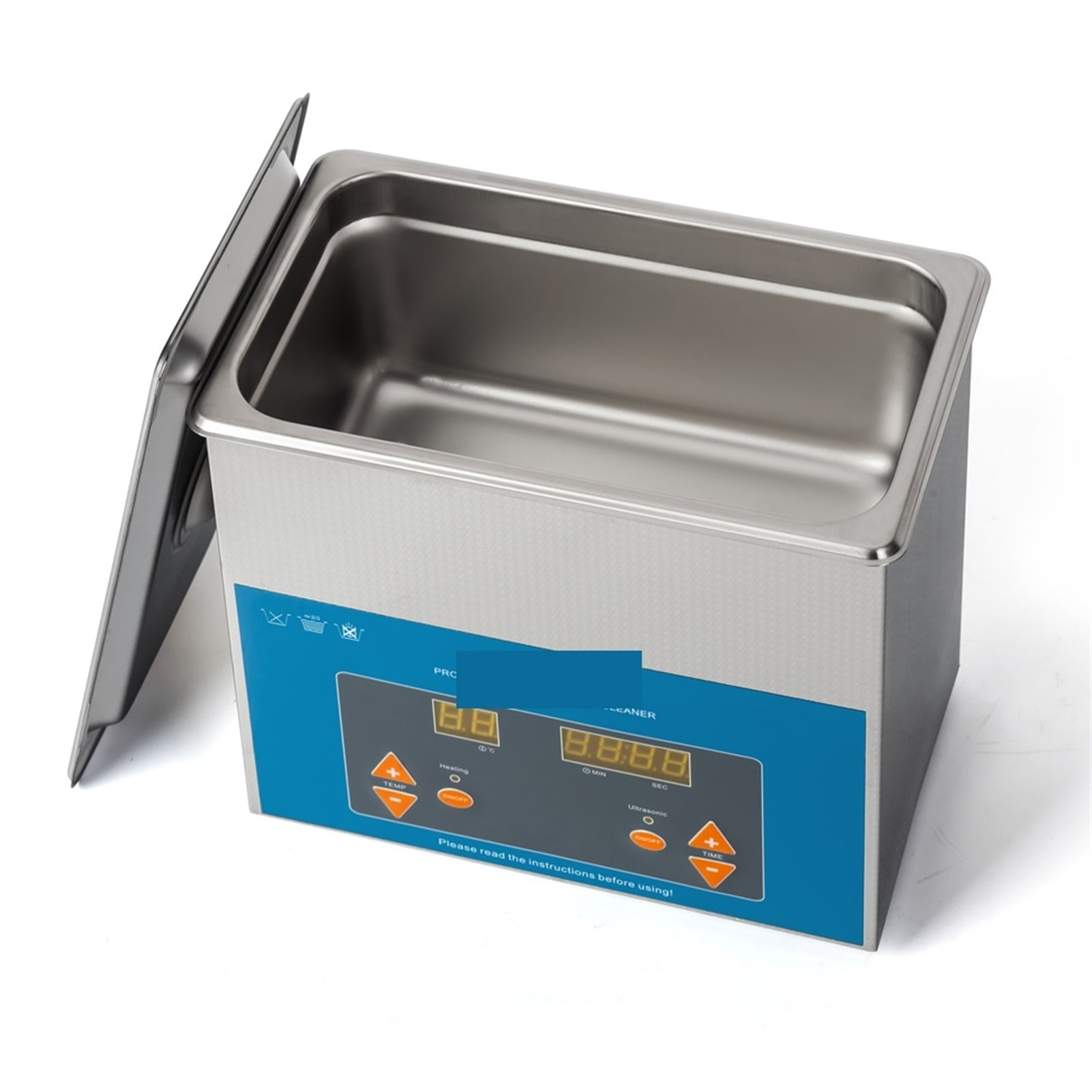 Ultrasonic Cleaner 3L 100W With Digital Display Heating Basket Ultrasonic Bath ,Strong Cleaning
