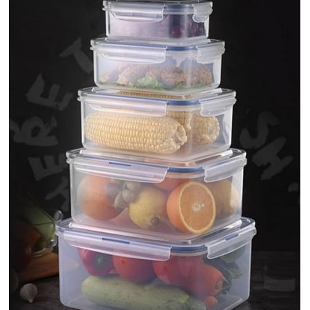 Easy Snap Lids Containers Various Sizes Ranging From Small To Large Plastic Food Storage Containers