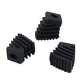 thumbnail image 4 of VONKY 3 Pièces Tambour Rack Pieds en Caoutchouc Petit Code pour Batterie Quincaillerie Support de Cymbales, 4 of 8