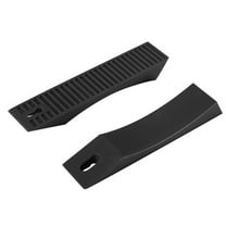 TOYMYTOY Silicone Deadlift Platform Black for Barbell Home Gym Use 2Pcs