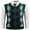 Green, variant on COOFANDY Mens Casual Slim Fit V-Neck Rhombus Business Knitwear Sweater Vest
