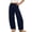 Navy, variant on FRSASU Girls Loose Fit Wide Leg Pants Casual Baggy Trousers with Pockets Lightweight Summer Sweatpants for Kids Purple
