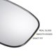 thumbnail image 4 of Reemplazo de vidrio del espejo retrovisor izquierdo y derecho de Unique Bargains, 1 pieza, no calefaccionado, con ajuste trasero para Honda con modelo de lámpara, 4 of 6
