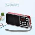 thumbnail image 3 of Y-501 FM Digital Radio Support TF Card USB AUX Portable LED Flashlight Audio Music Player Speaker Compatible with Mobile Phone, 3 of 5