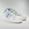 thumbnail image 1 of Adidas Blue White Superstar Men's Originals Lifestyle Shoes Athletic Sneakers, 1 of 6