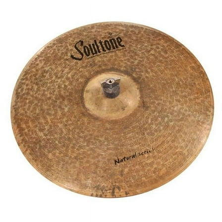Soultone Cymbals NTR-CRR26 26 in. Natural Crash & Ride