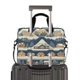 thumbnail image 2 of FORMRS 16" Laptop Bag Carrying Sleeve Case with Handle Travel Shoulder Briefcase, Winter Village, 2 of 8