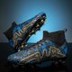 thumbnail image 4 of Zapatos de fútbol para hombre, botas de fútbol de tobillo alto, cómodas, profesionales, ultraligeras, antideslizantes, transpirables, nuevas, 4 of 5
