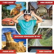 Abacus Brands Tyrannosaurus Rex Dino-Dig Science Kit for Kids, STEM Toys, VR Goggles Included